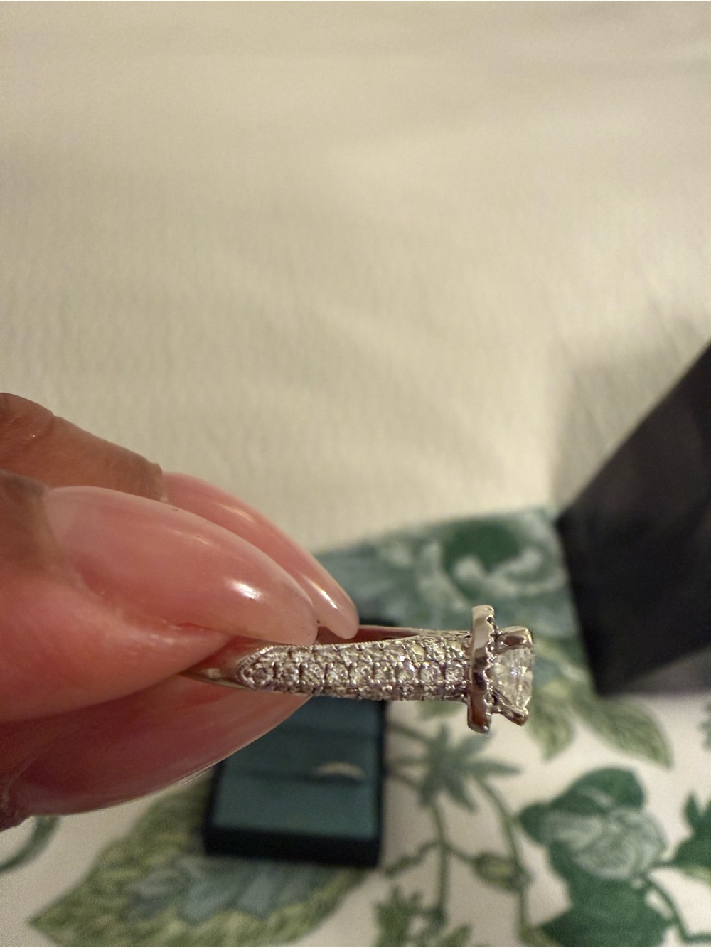 Diamond Wedding Ring Set - Picture 7 of 11